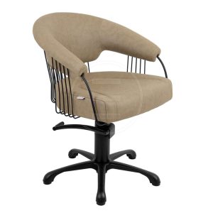 Scaun coafor / styling chair ALPEDA ELITE BLACK KL