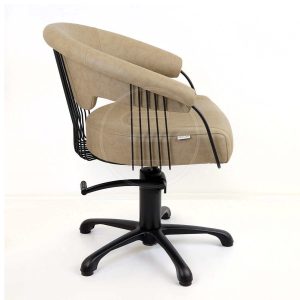 Scaun coafor / styling chair ALPEDA ELITE BLACK KL