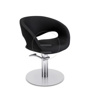 Scaun coafor / styling chair ALPEDA LEON BLACK